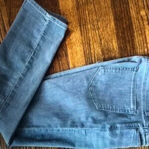 Paige Jeans women’s Gray Denim Skyline Ankle Peg stretch Mid Rise Pants